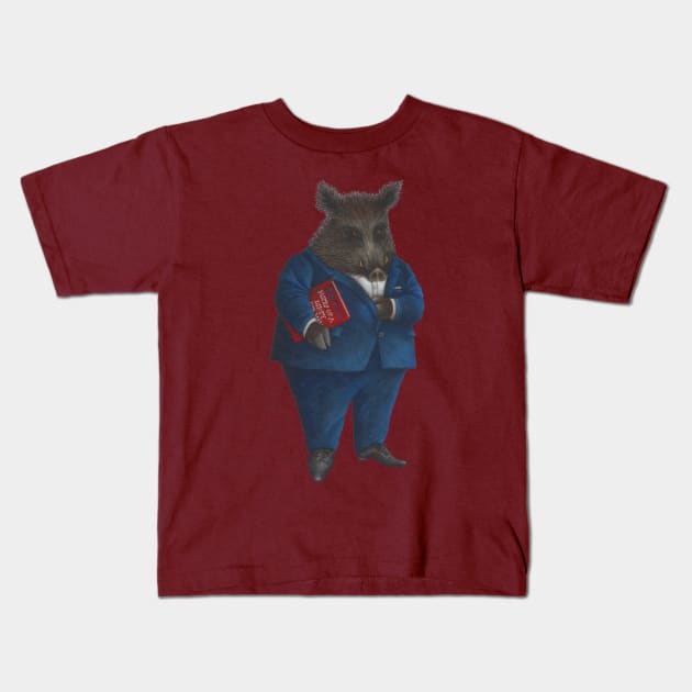 Bartholomeus Kids T-Shirt by hanastupica